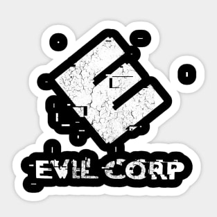 evil corp mr robot Sticker